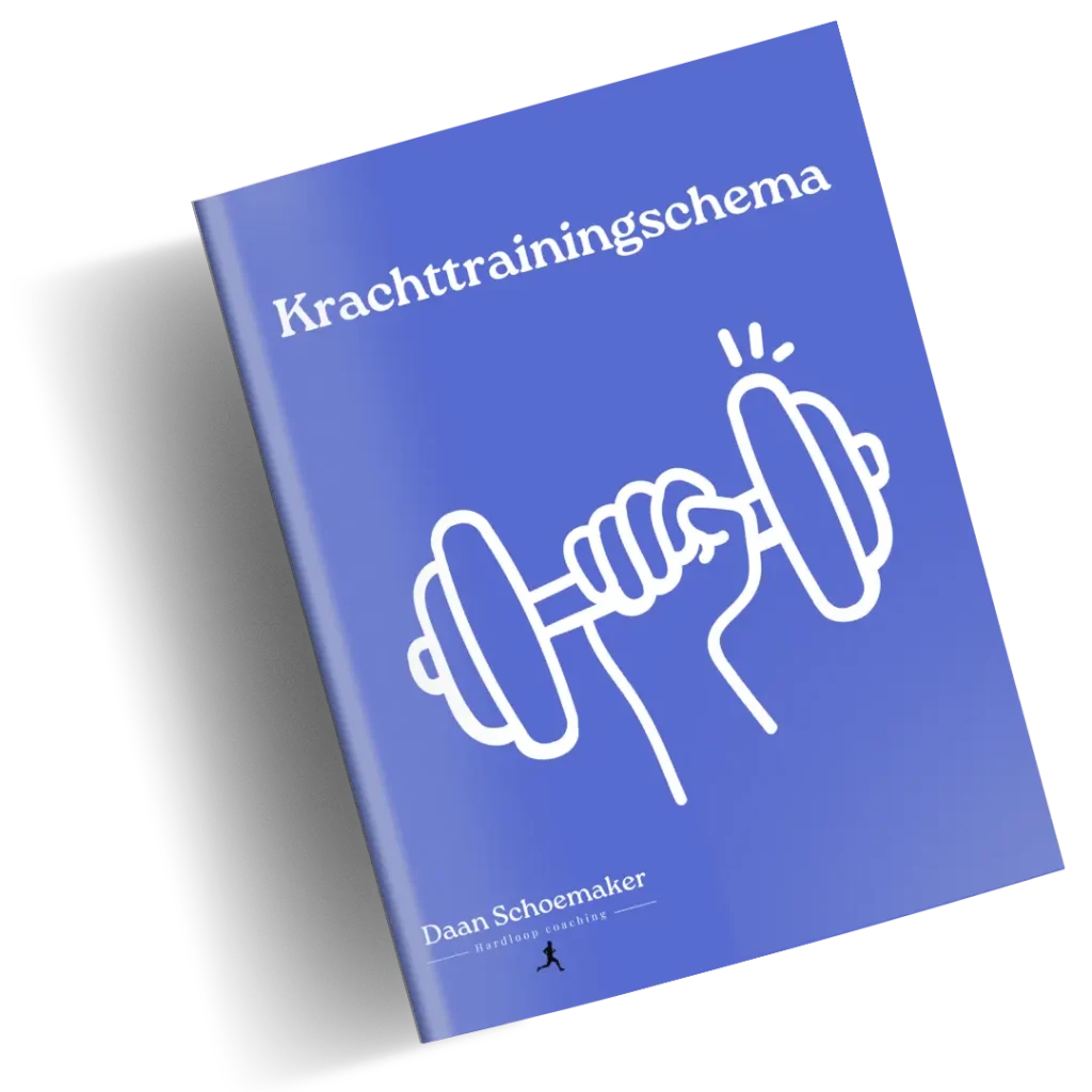 Krachttrainingschema voor hardlopers
